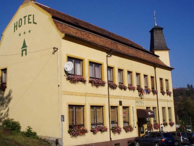 Hotel U Branky Stříbro Esterno foto